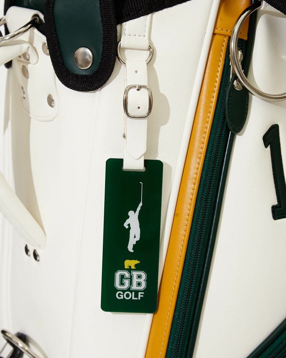 Golden Bear ゴルフキャディバッグ ホワイト・ブラック GB GOLFGBG キャディーバッグ | ゴールデンベアストア