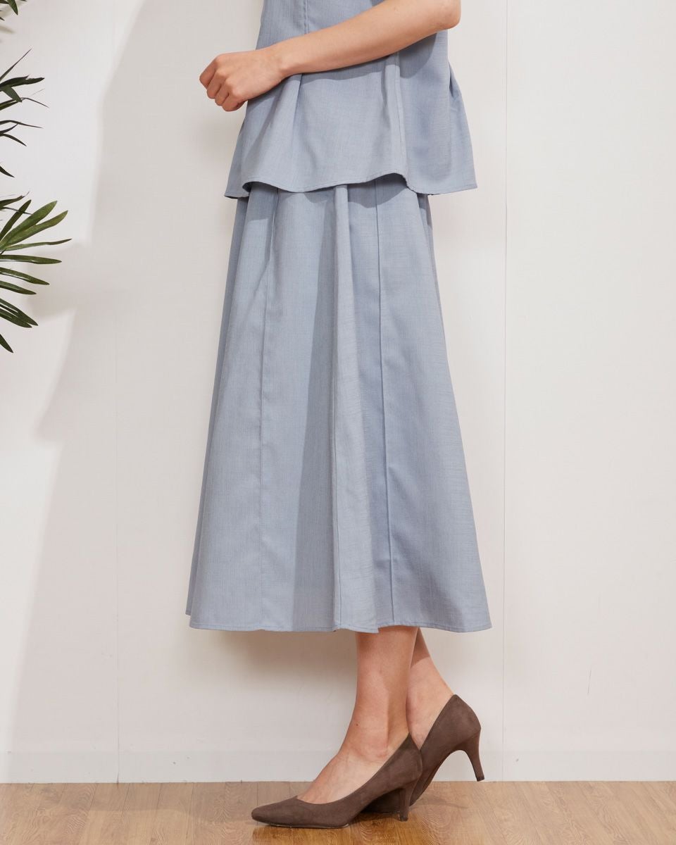 White Labelセットアップフレアスカート | ゴールデンベアストア