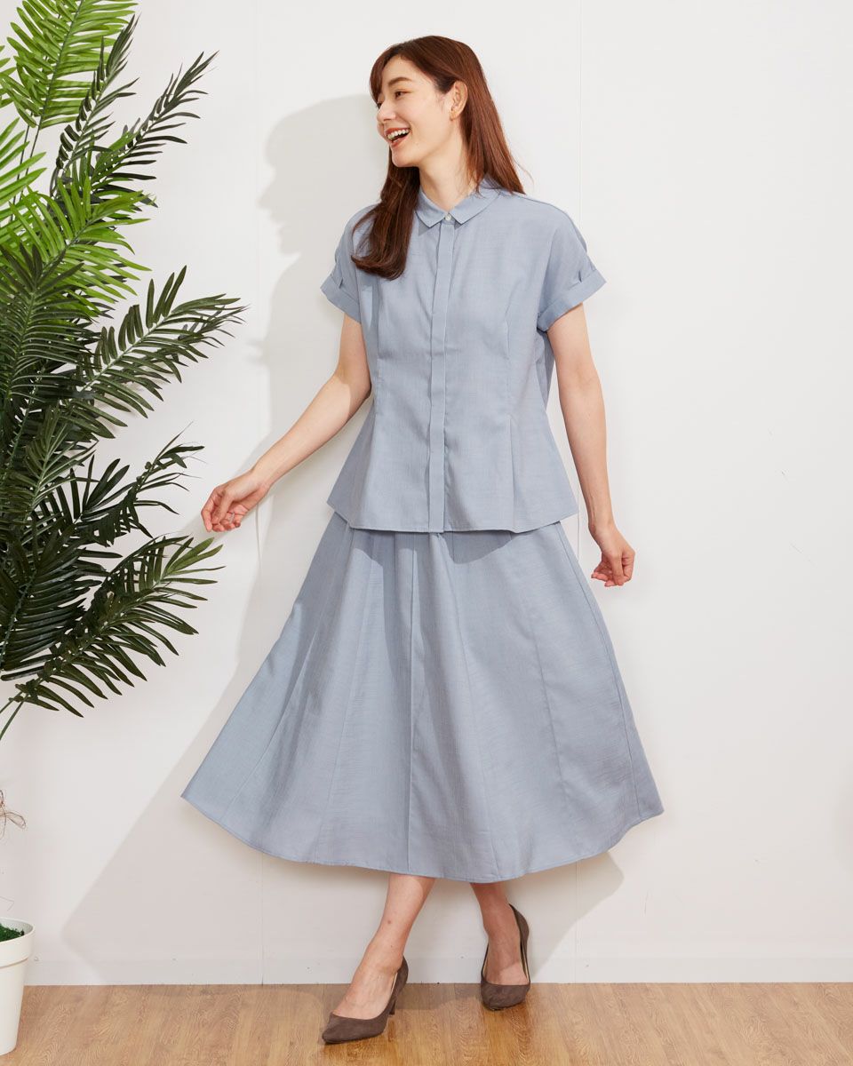 White Labelセットアップフレアスカート | ゴールデンベアストア