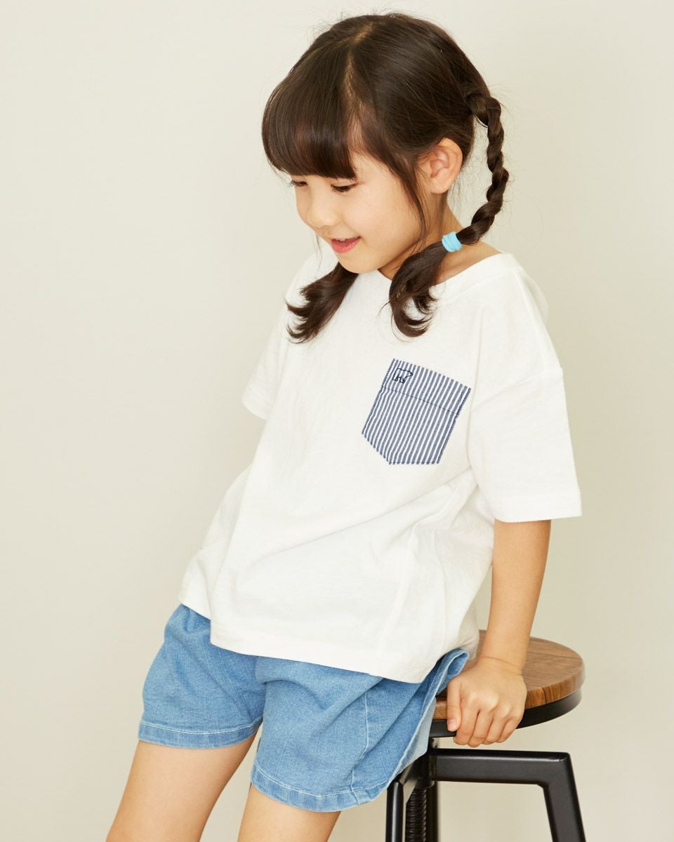 BOYS＆GIRLSヒッコリーポケットTシャツ | ゴールデンベアストア