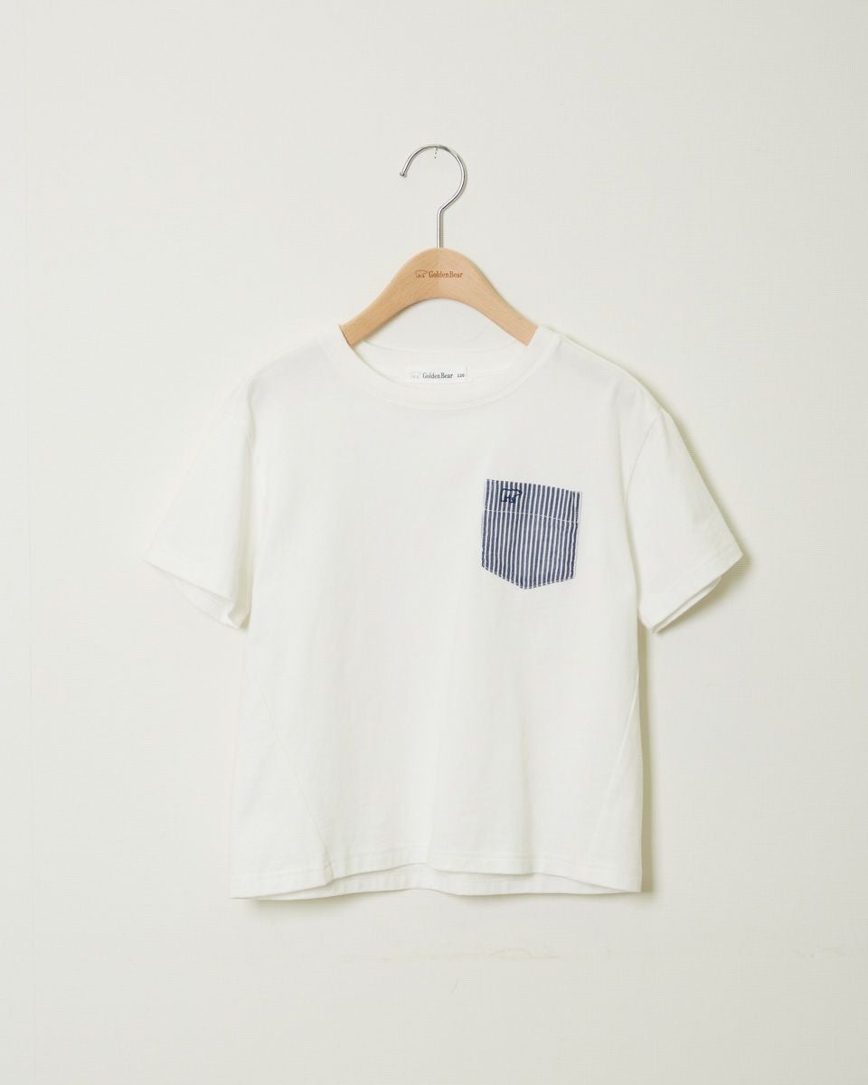 BOYS＆GIRLSヒッコリーポケットTシャツ | ゴールデンベアストア