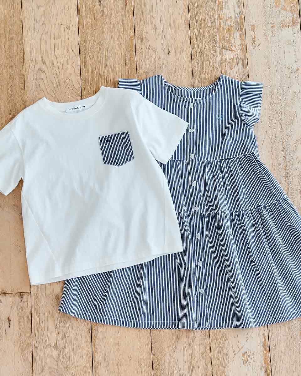 BOYS＆GIRLSヒッコリーポケットTシャツ | ゴールデンベアストア