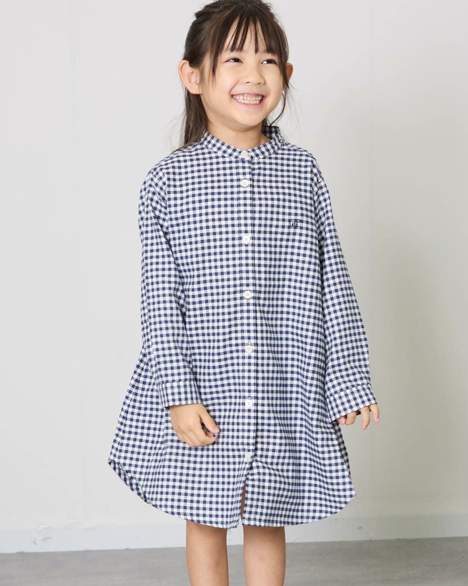 【中古品】　ディズニー　不思議の国のアリス　ワンピース　シャツ　ギンガムチェック GIRLSギンガムチェックシャツワンピース | ゴールデンベアストア
