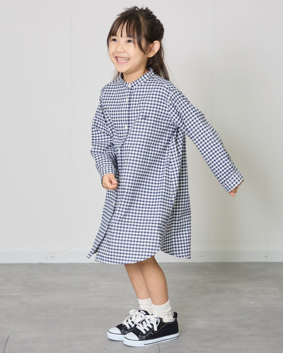 SOOR PLOOM ギンガムチェック ワンピース　8y 128cm GIRLSギンガムチェックシャツワンピース | ゴールデンベアストア