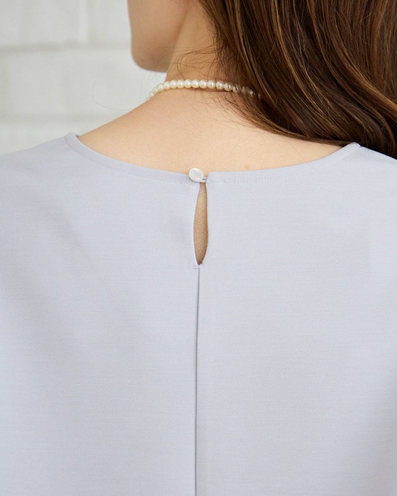 袖ボタン付プルオーバー