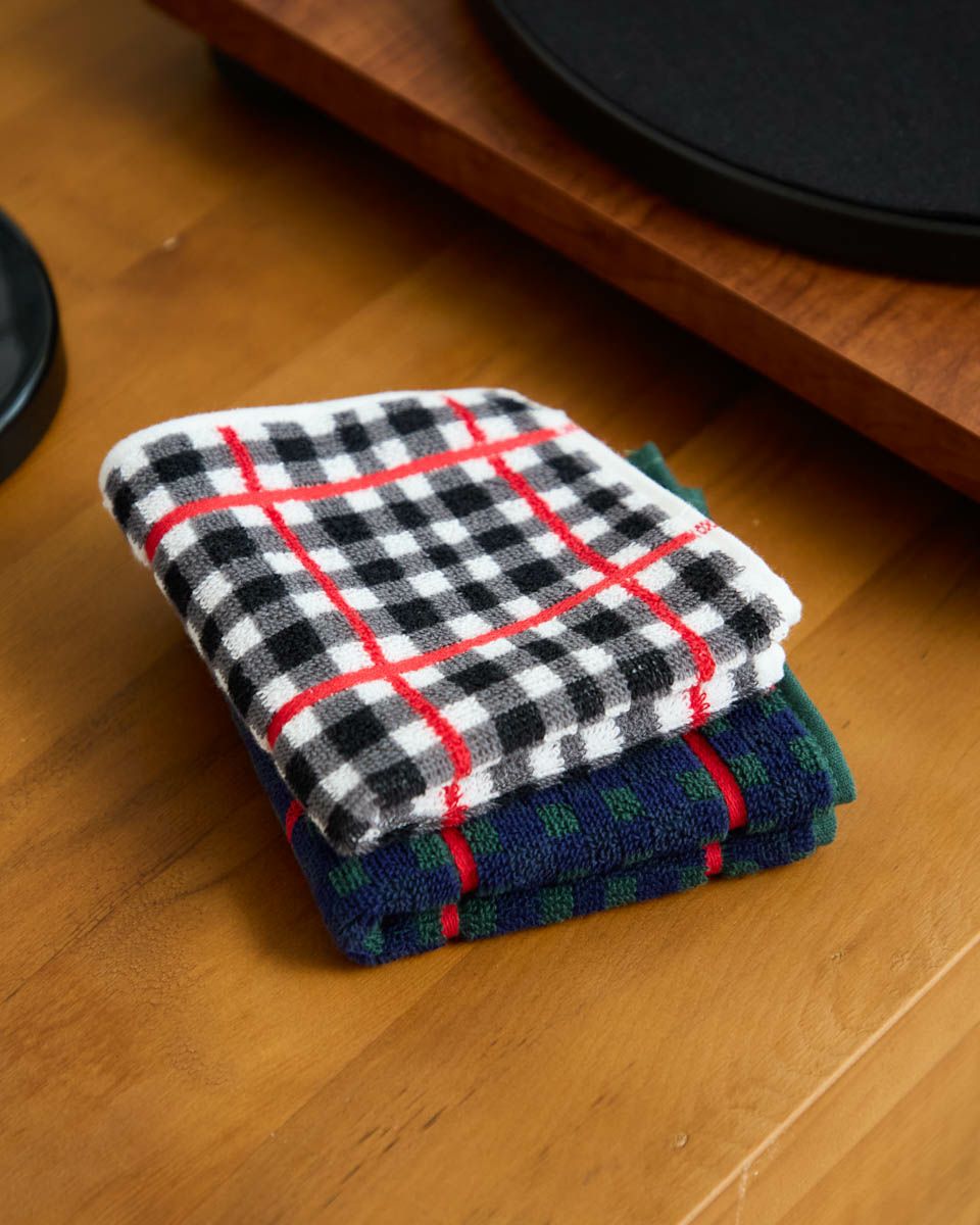 GBチェックハンカチ