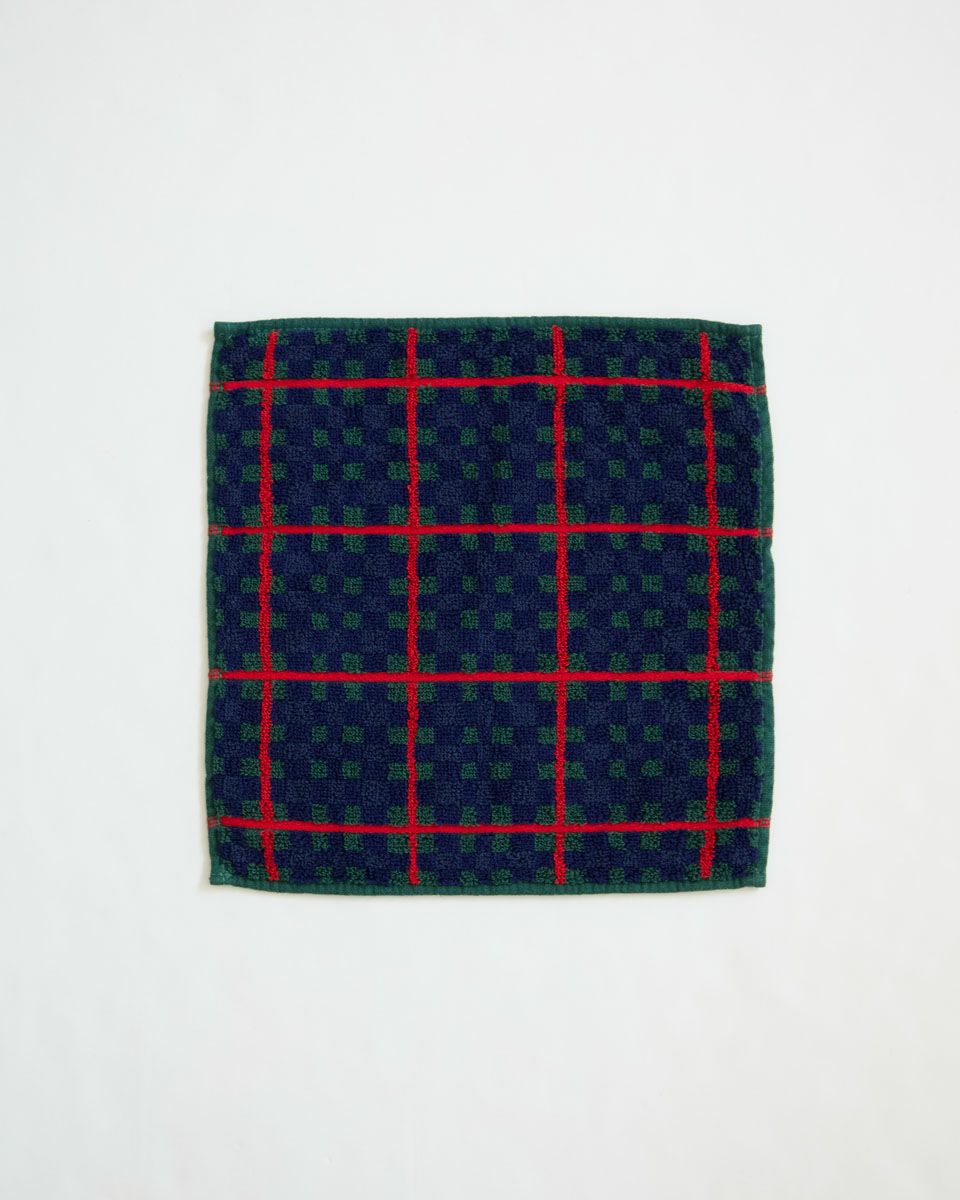 GBチェックハンカチ