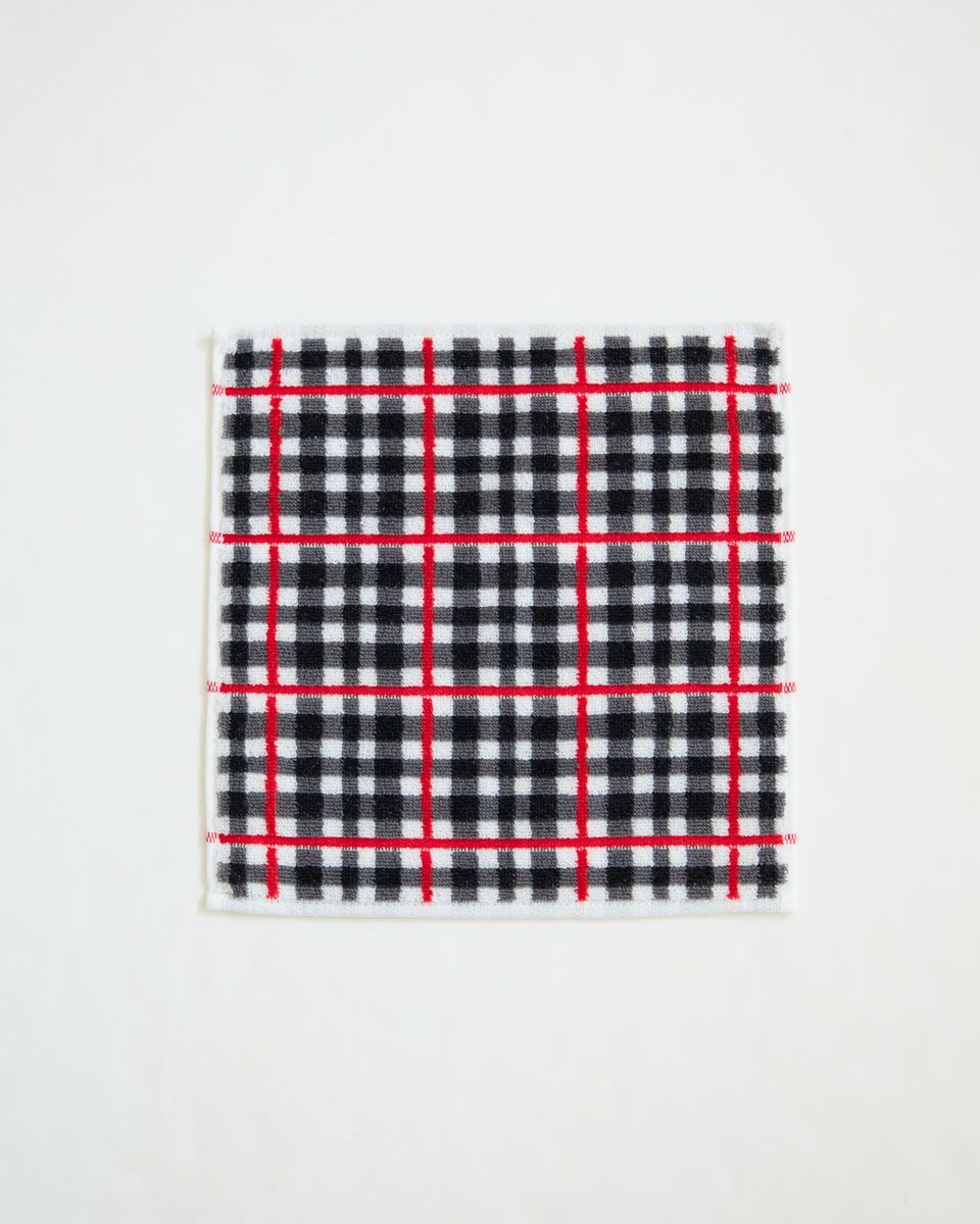 GBチェックハンカチ