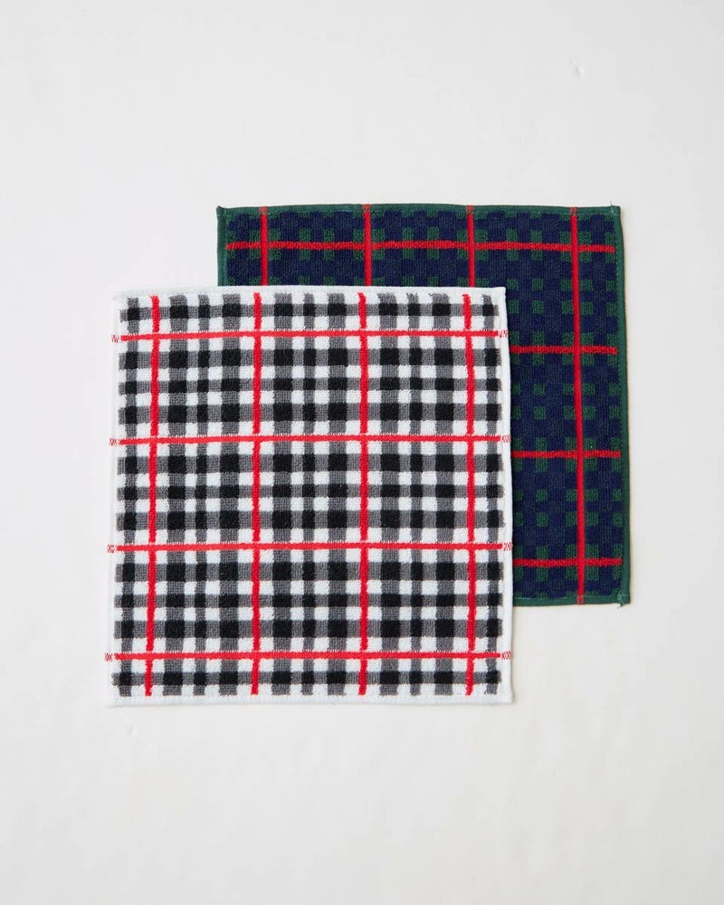 GBチェックハンカチ
