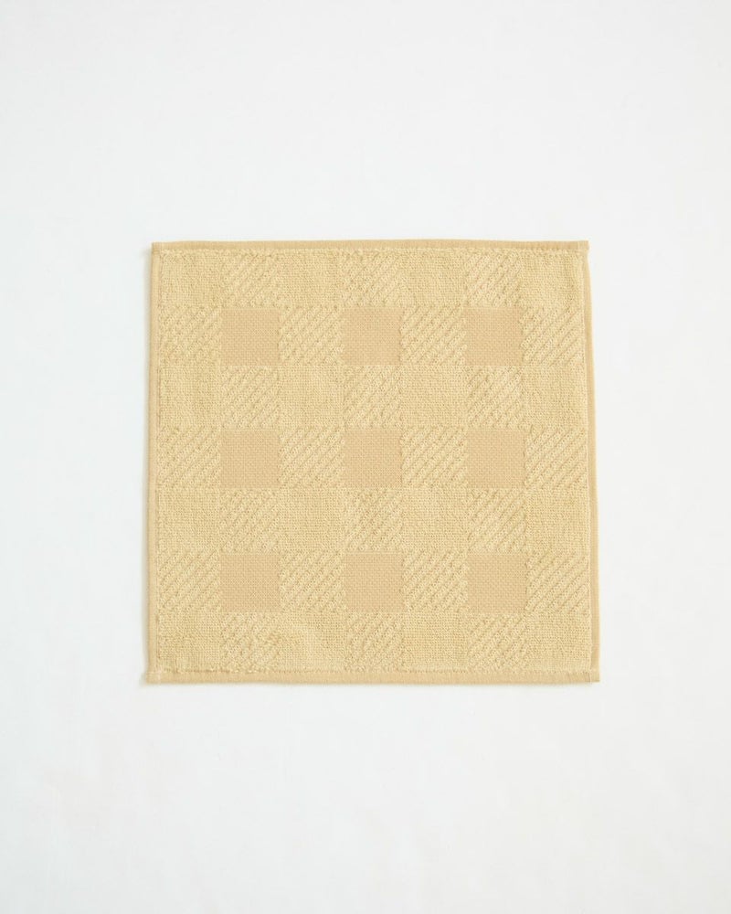 ブロックチェックハンカチ