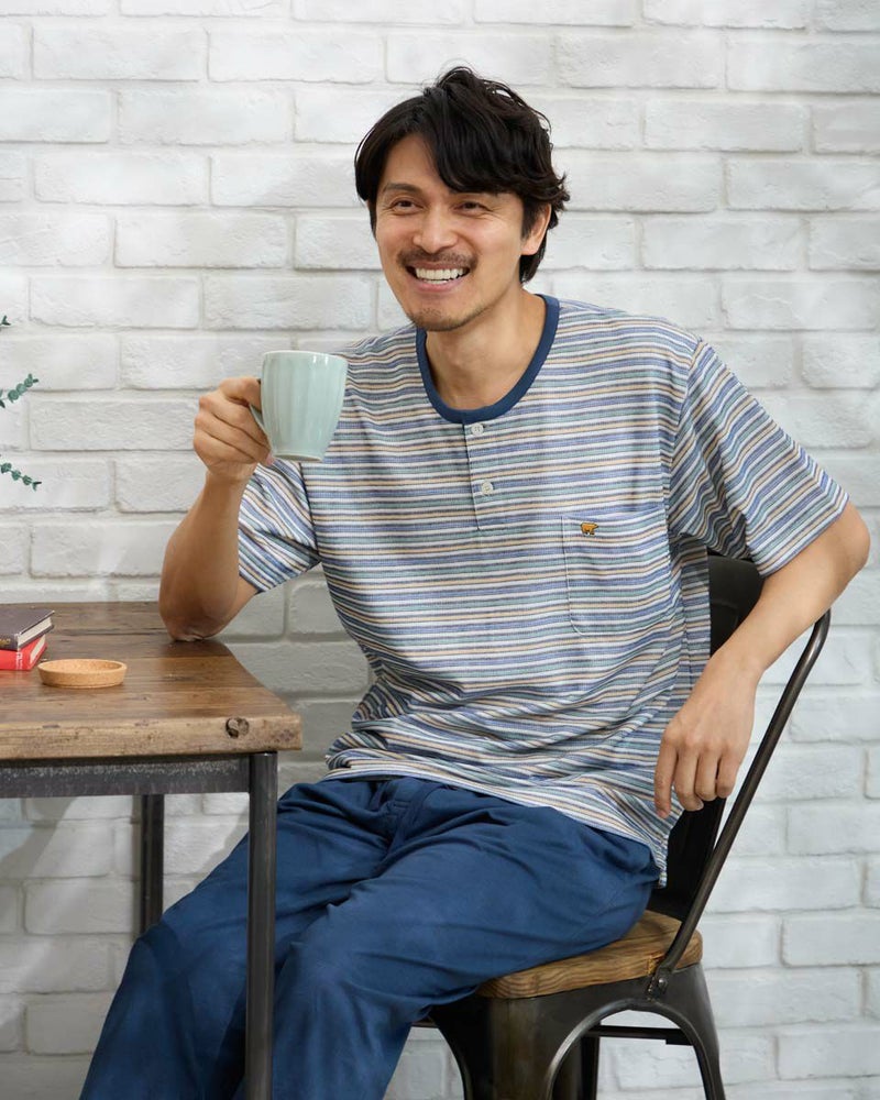 タックボーダーパジャマ