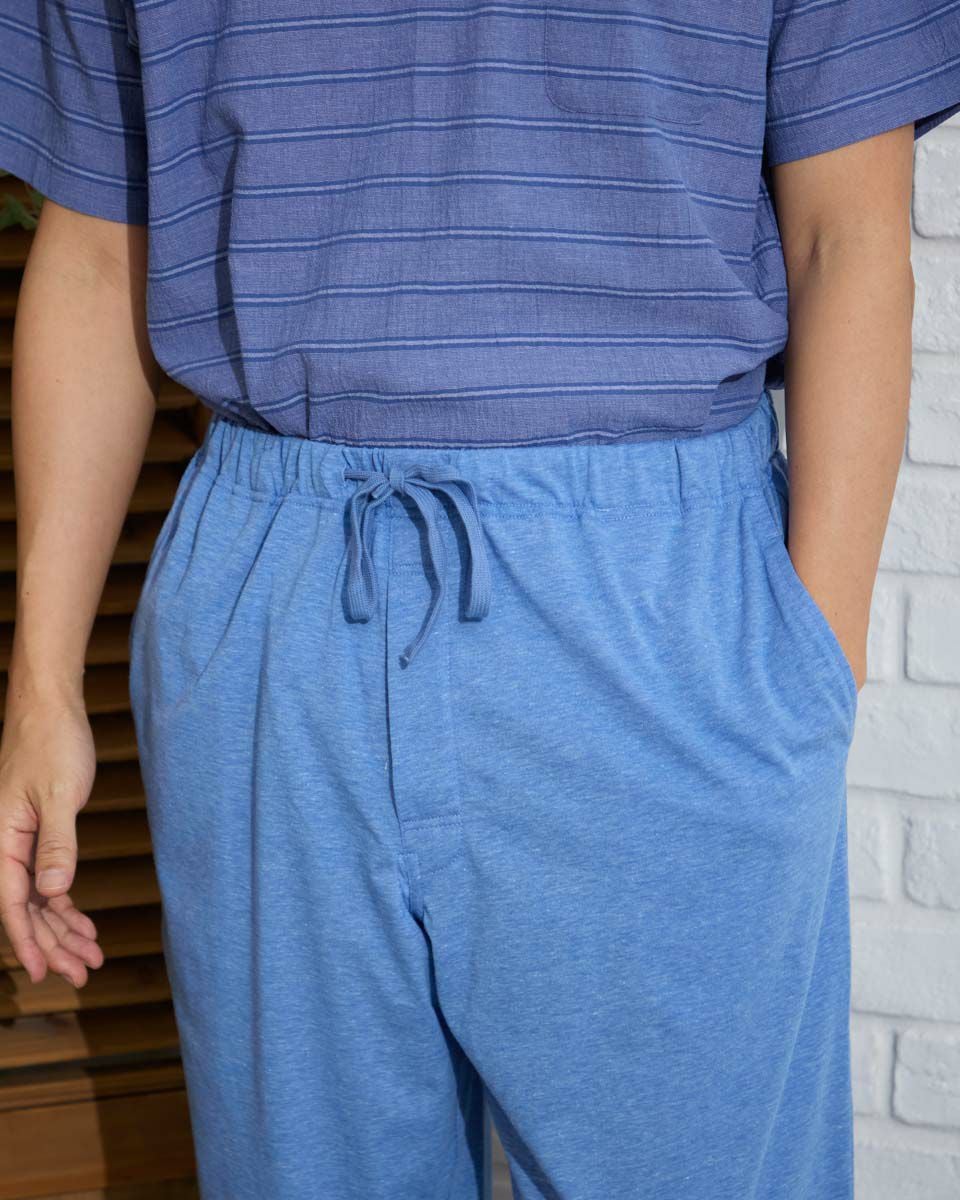 強撚ボーダーパジャマ