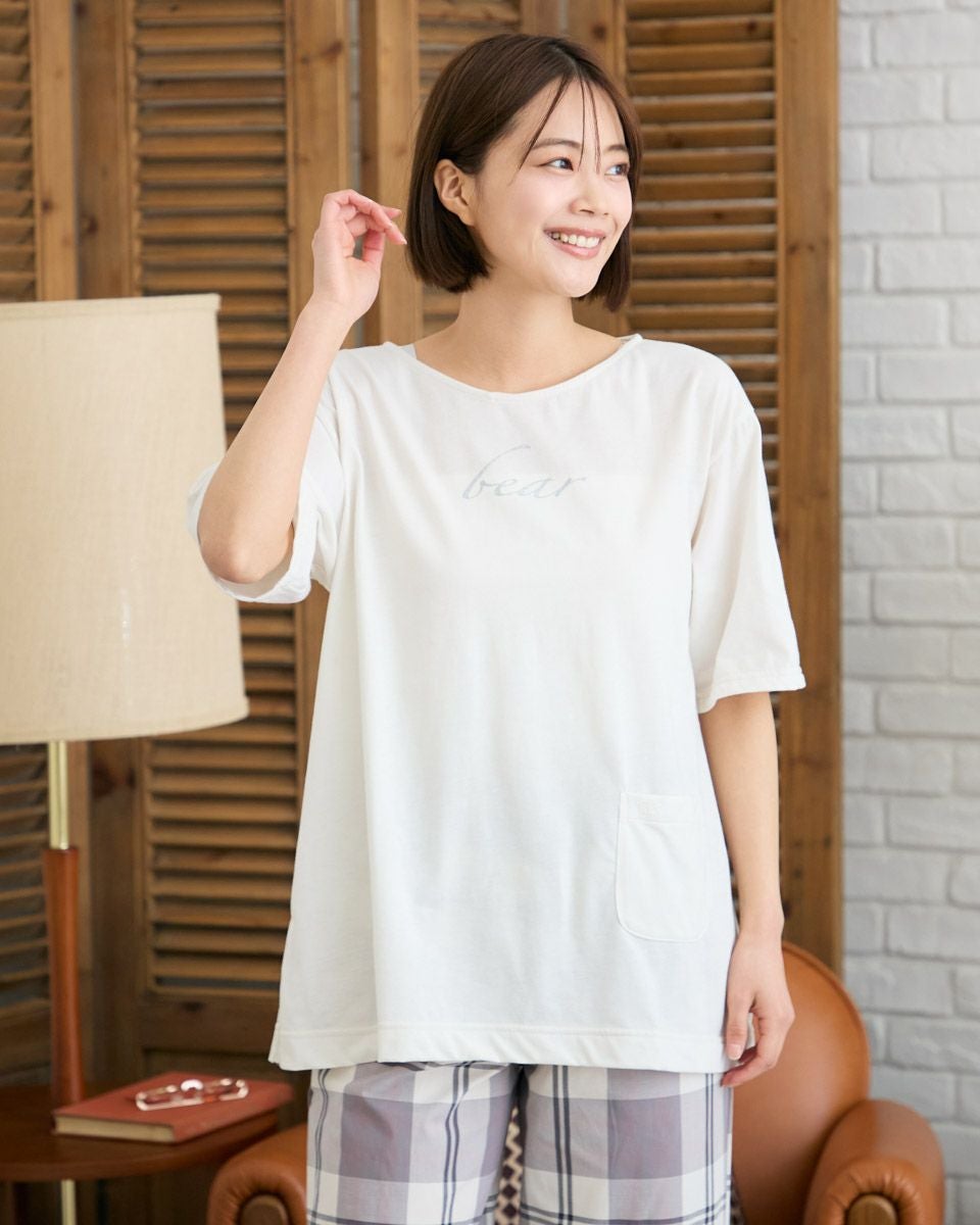 ロゴTシャツパジャマ