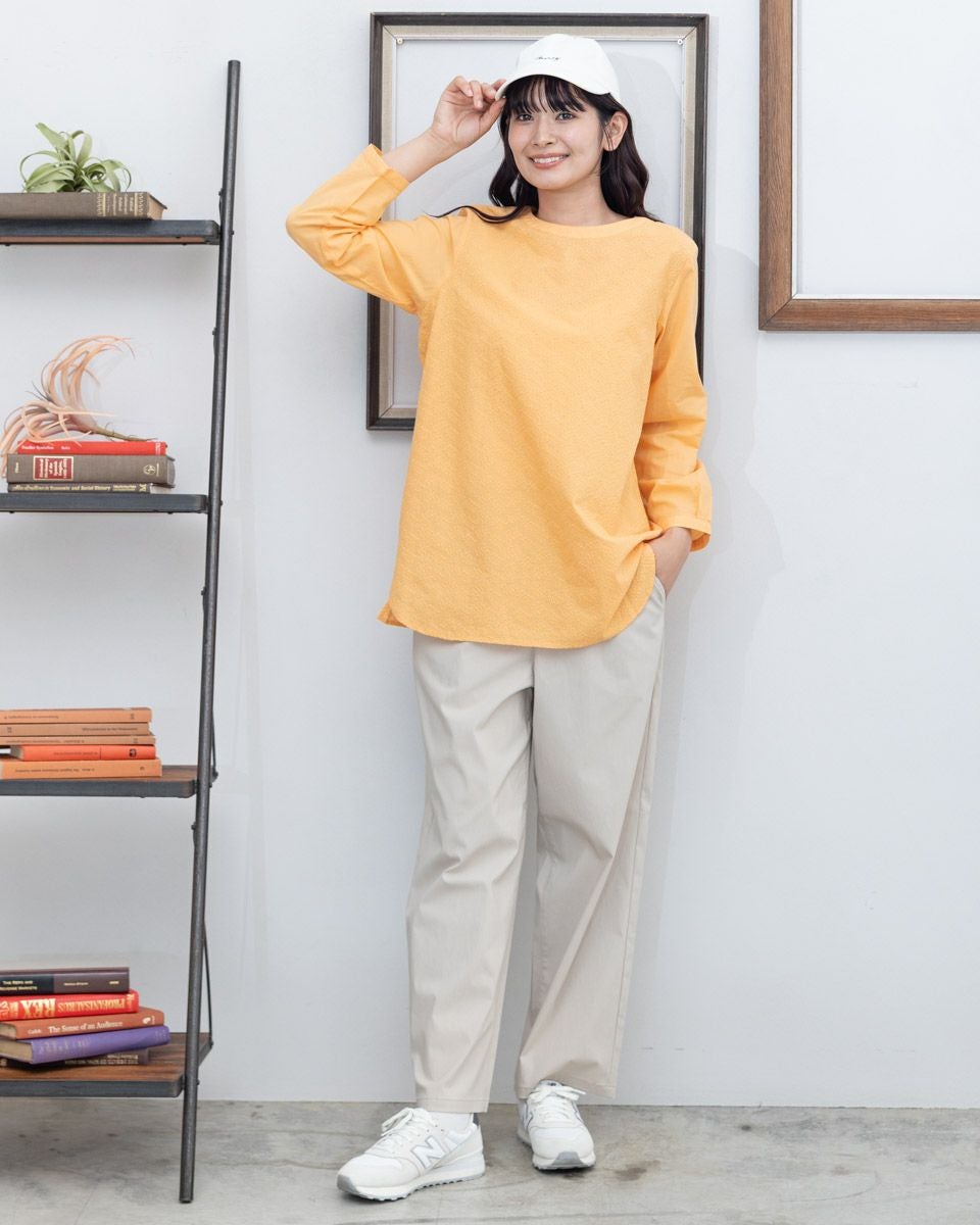 アイレット刺しゅうブラウス