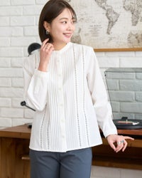 ピンタックシャツ