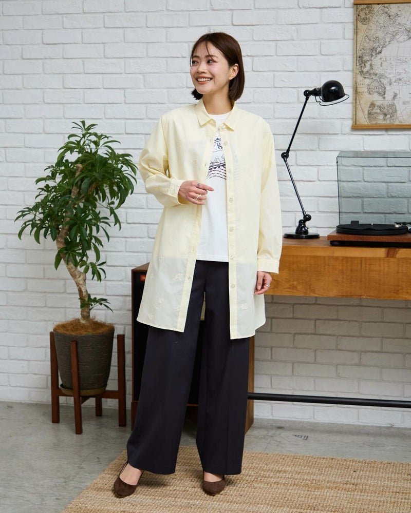 ロングブラウス