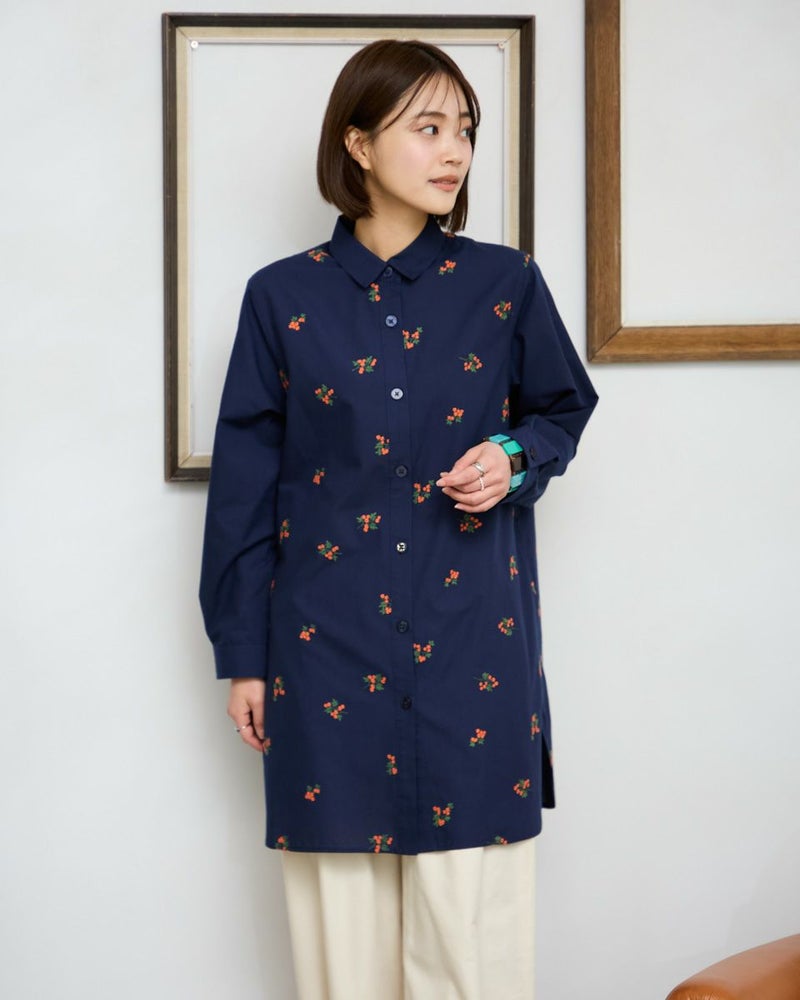 ロングブラウス