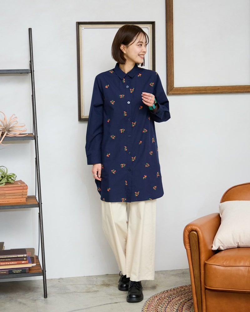 ロングブラウス