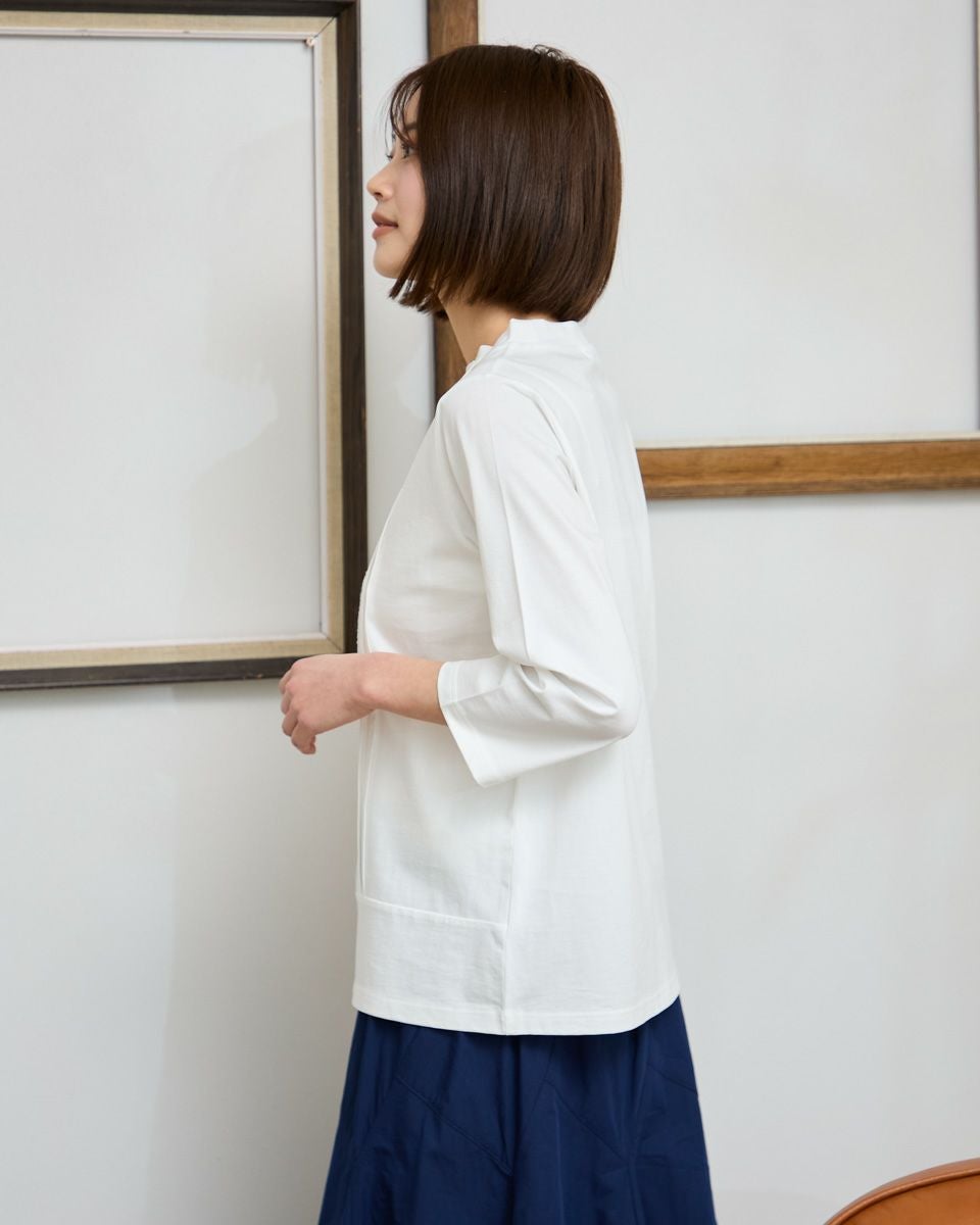 レース切替Tシャツ