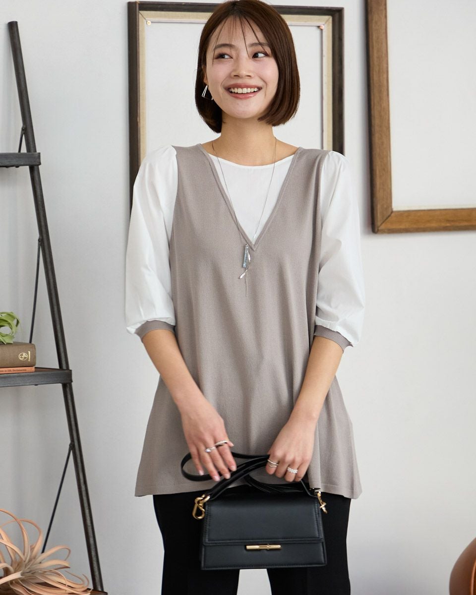 ブラウスドッキングベスト