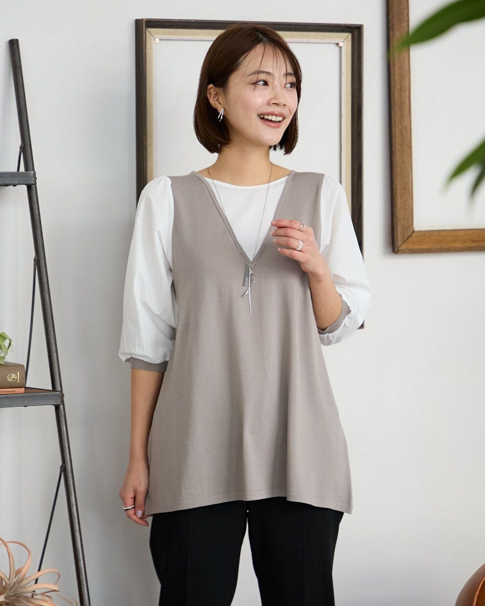 ブラウスドッキングベスト