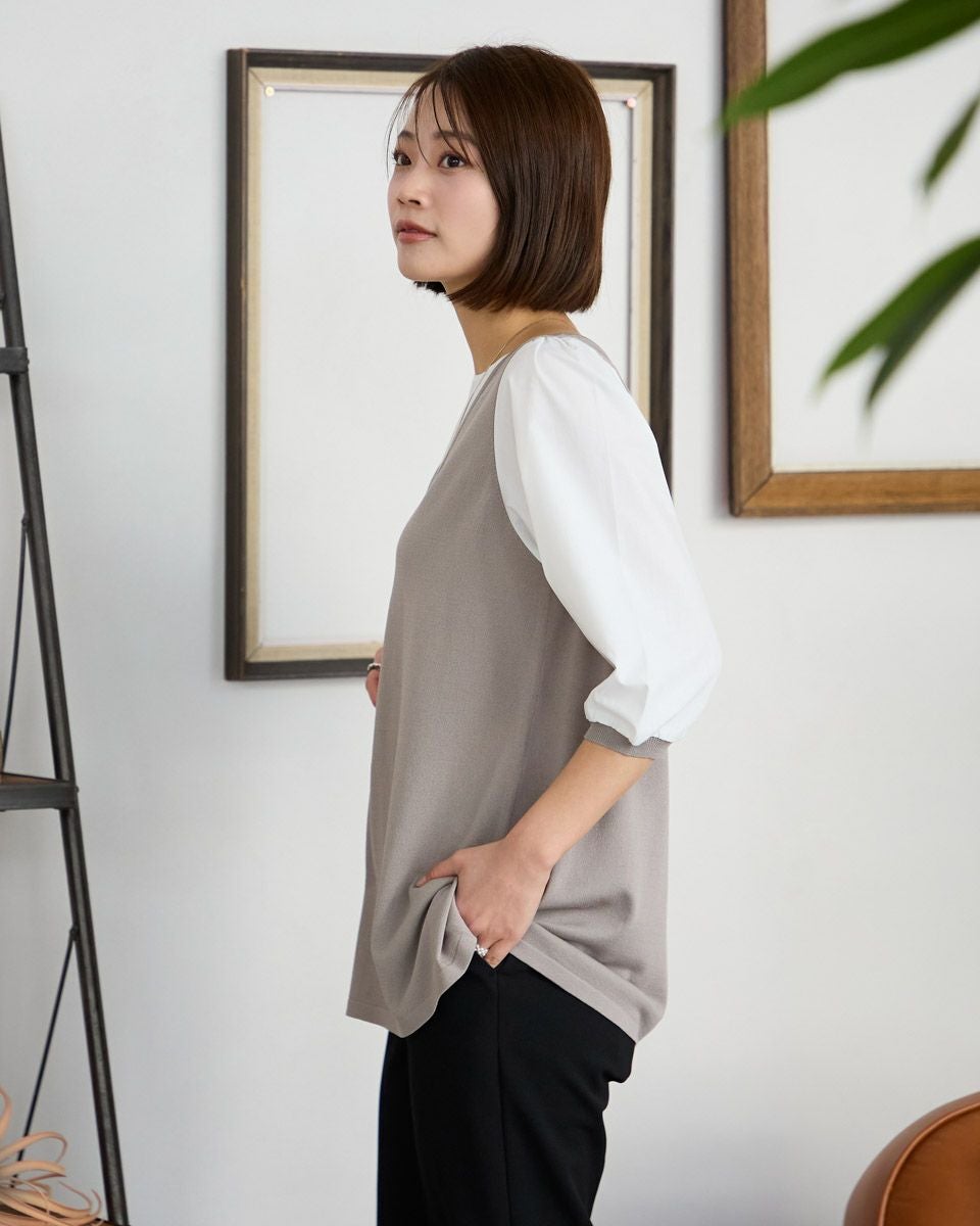 ブラウスドッキングベスト