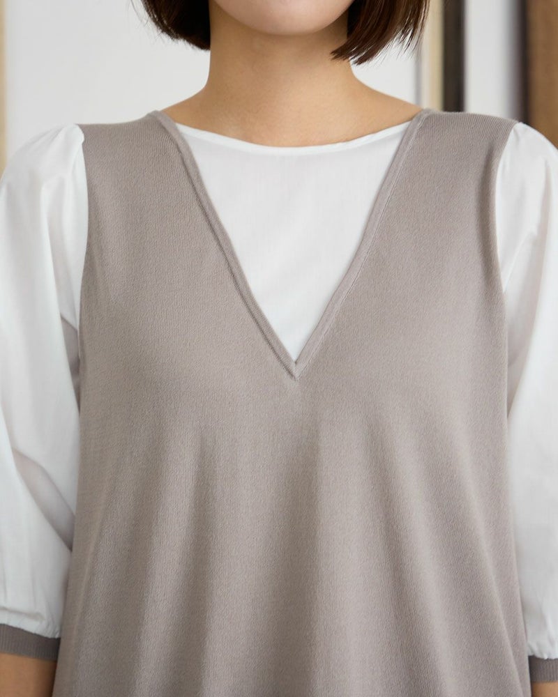 ブラウスドッキングベスト