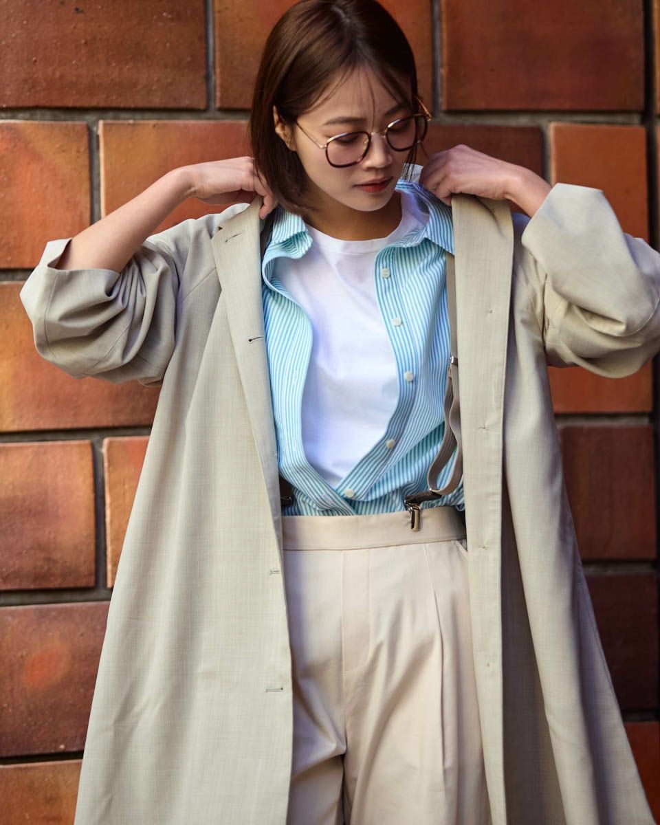 ステンカラーコート