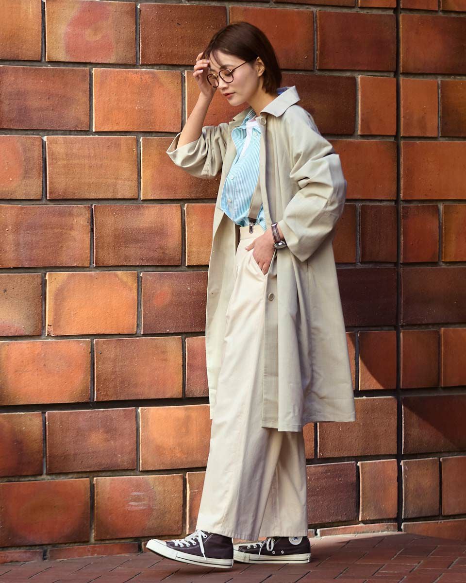 ステンカラーコート