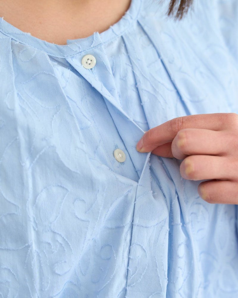 ジャカードブラウス