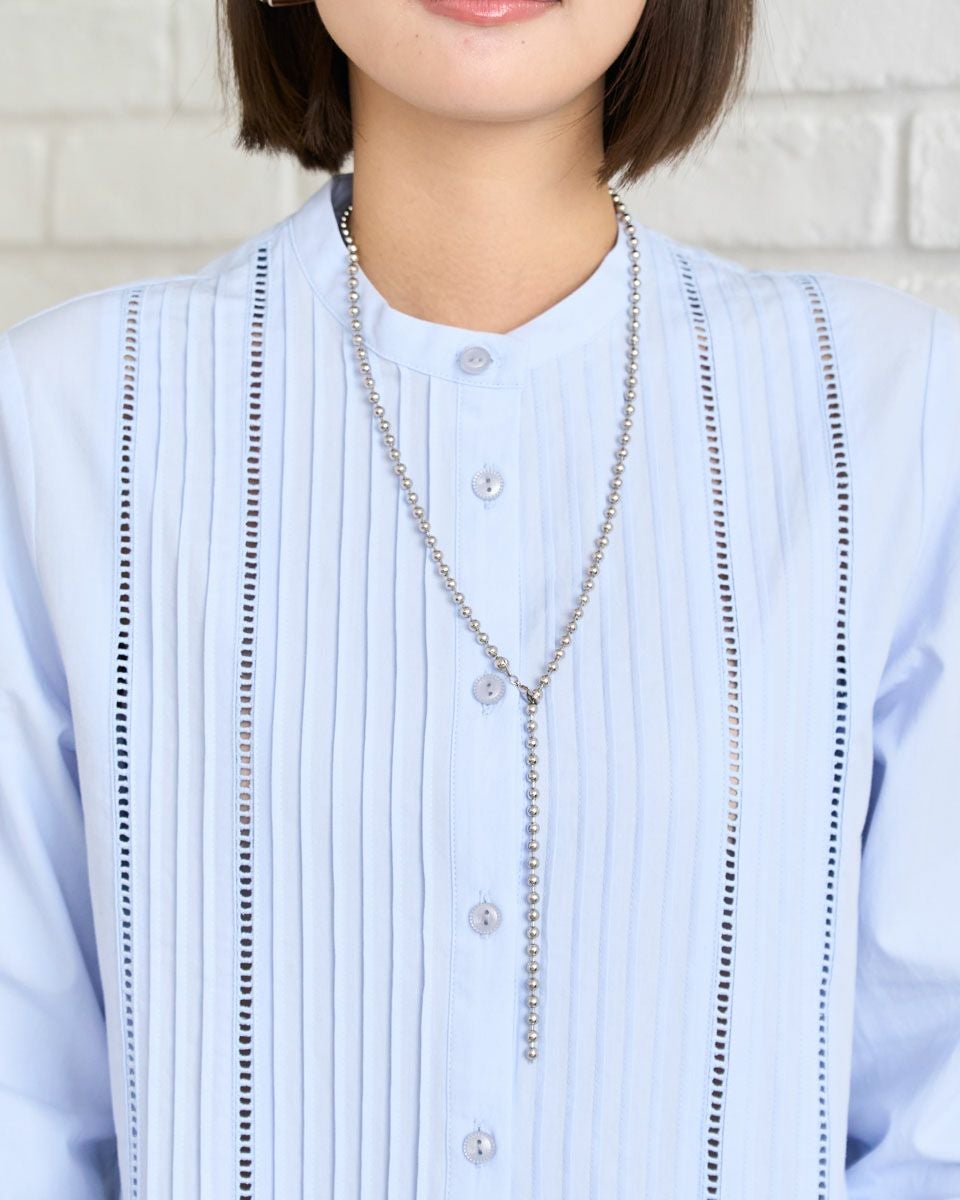 ピンタックシャツ