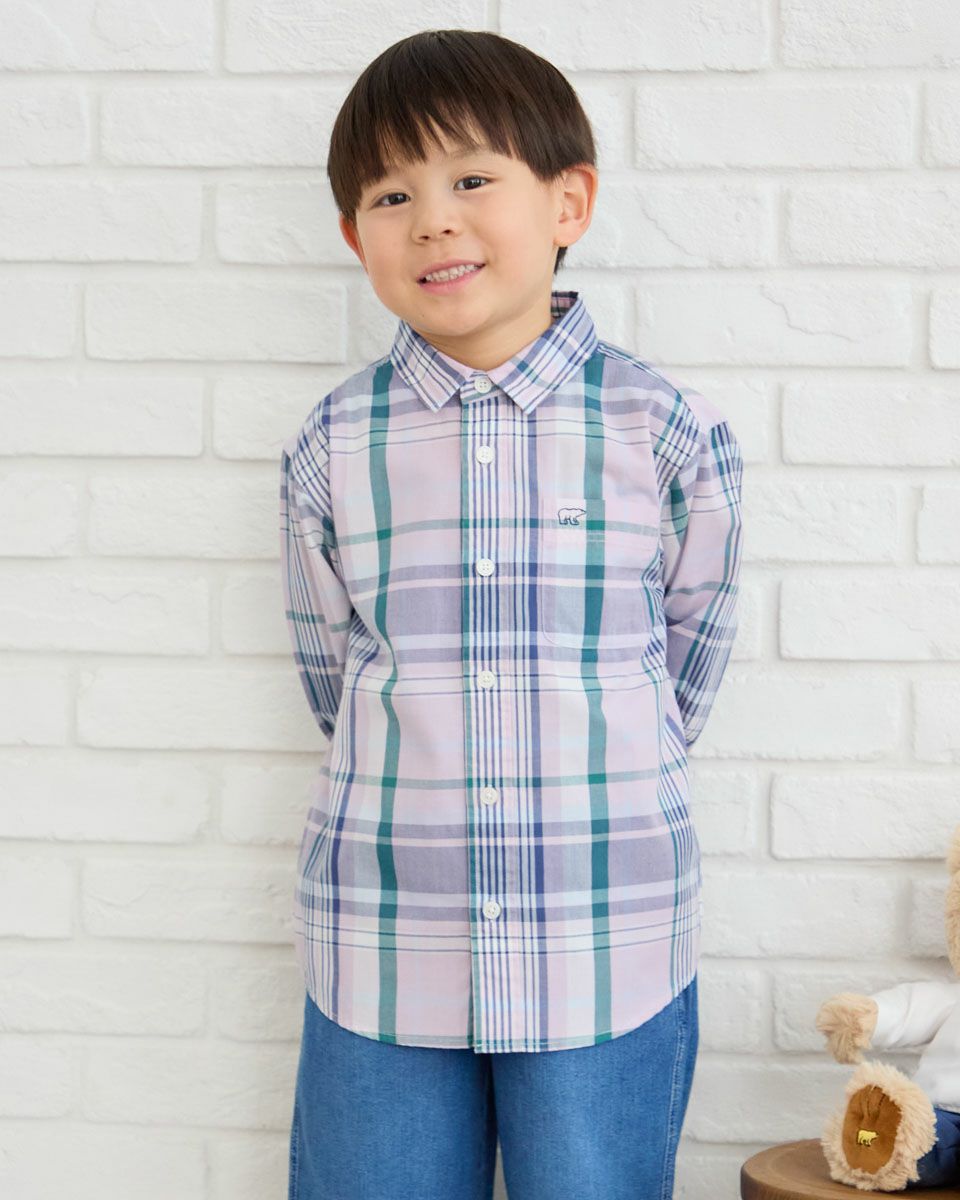 BOYS＆GIRLSマドラスチェックシャツ | ゴールデンベアストア