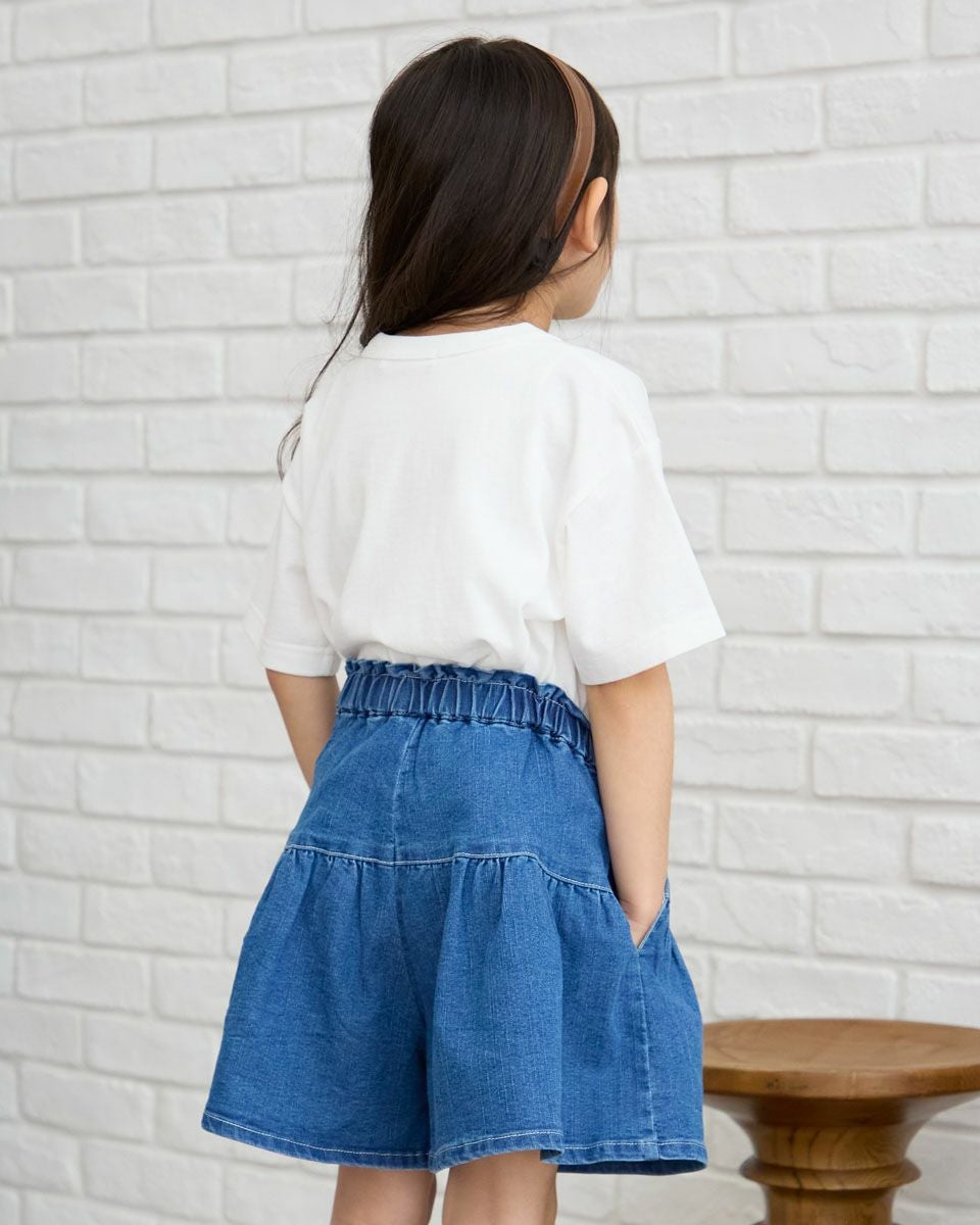 GIRLSデニムキュロット | ゴールデンベアストア