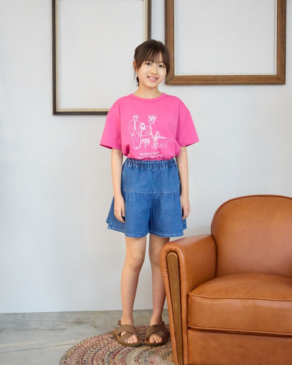 GIRLSデニムキュロット | ゴールデンベアストア