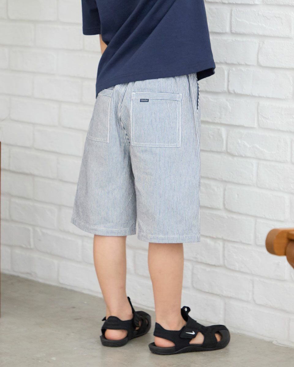 BOYS＆GIRLSヒッコリーハーフパンツ | ゴールデンベアストア