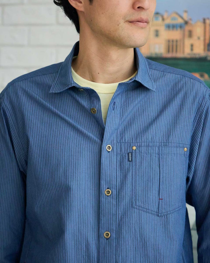 七分袖シャツアウター