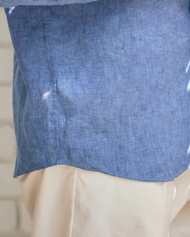 フレンチリネンシャツ