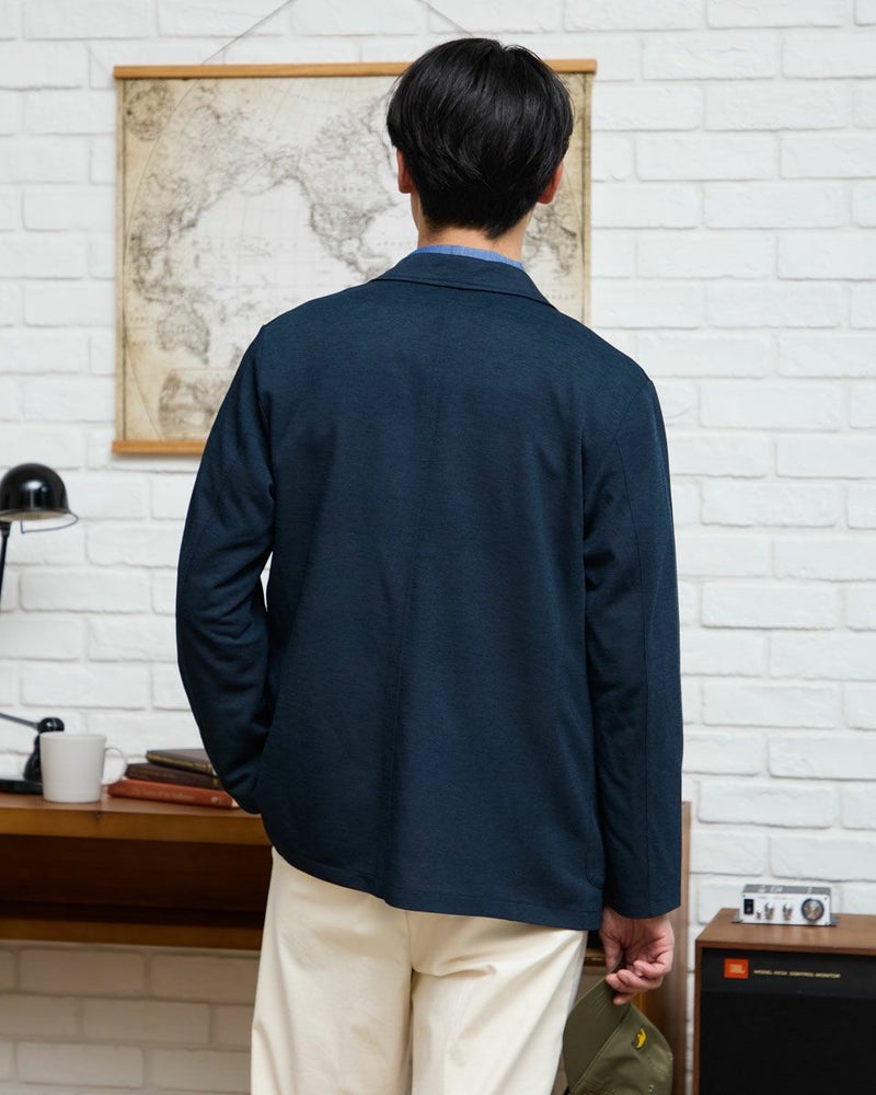 ラペルカーディガン