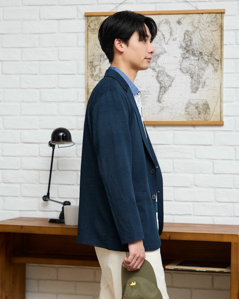 ラペルカーディガン