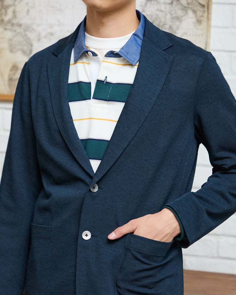 ラペルカーディガン