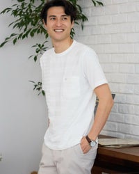 クルーネックTシャツ