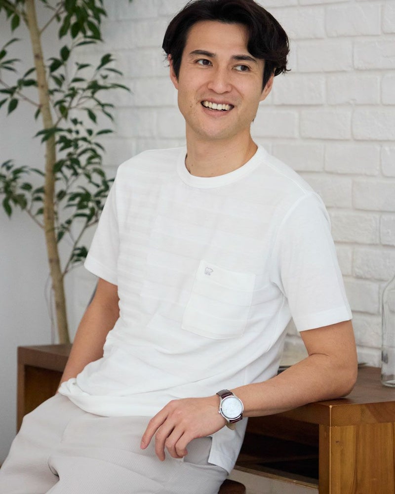 クルーネックTシャツ