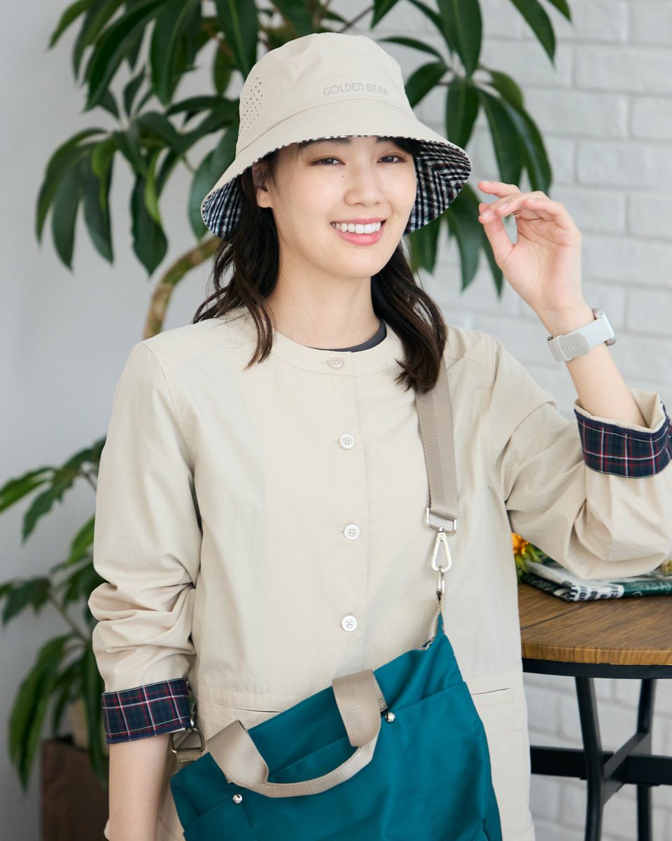 GBチェック使い帽子