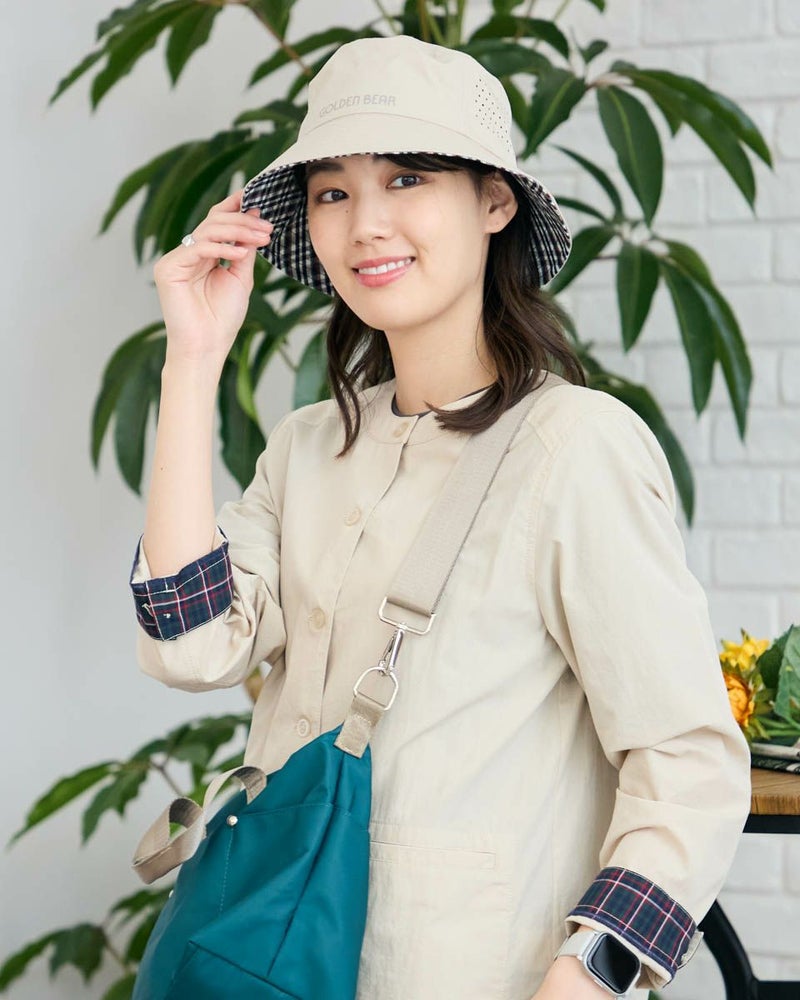 GBチェック使い帽子