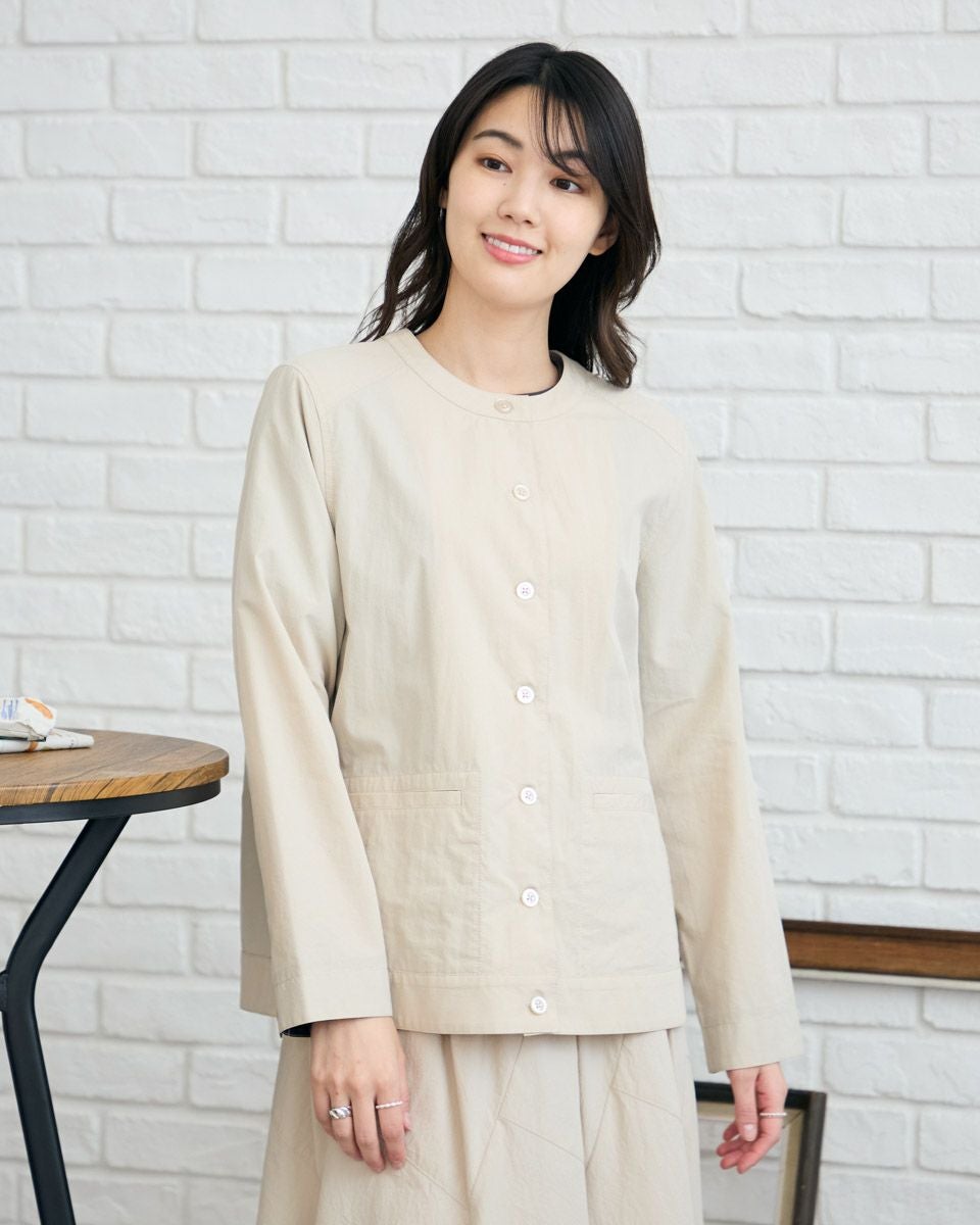 ノーカラージャケット