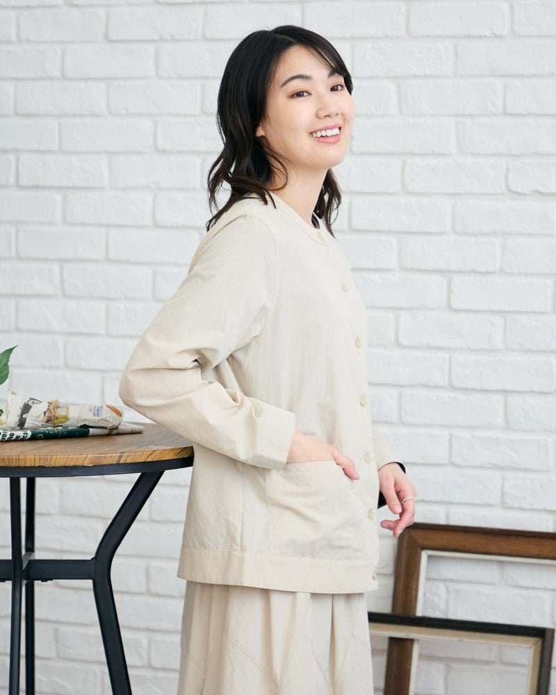 ノーカラージャケット