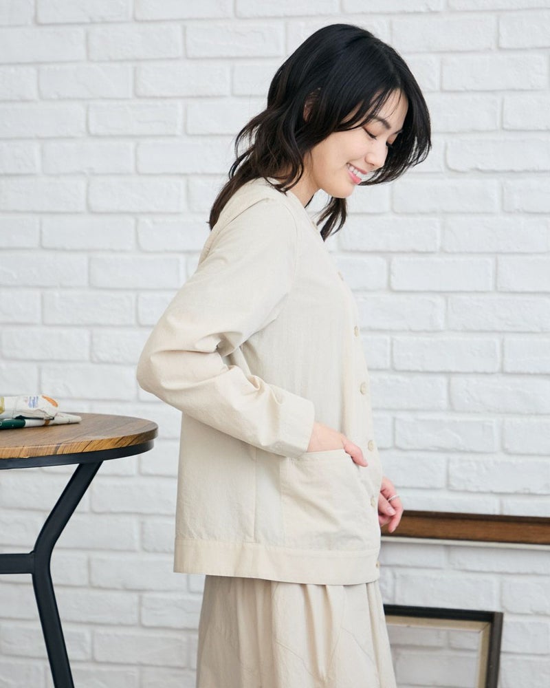 ノーカラージャケット