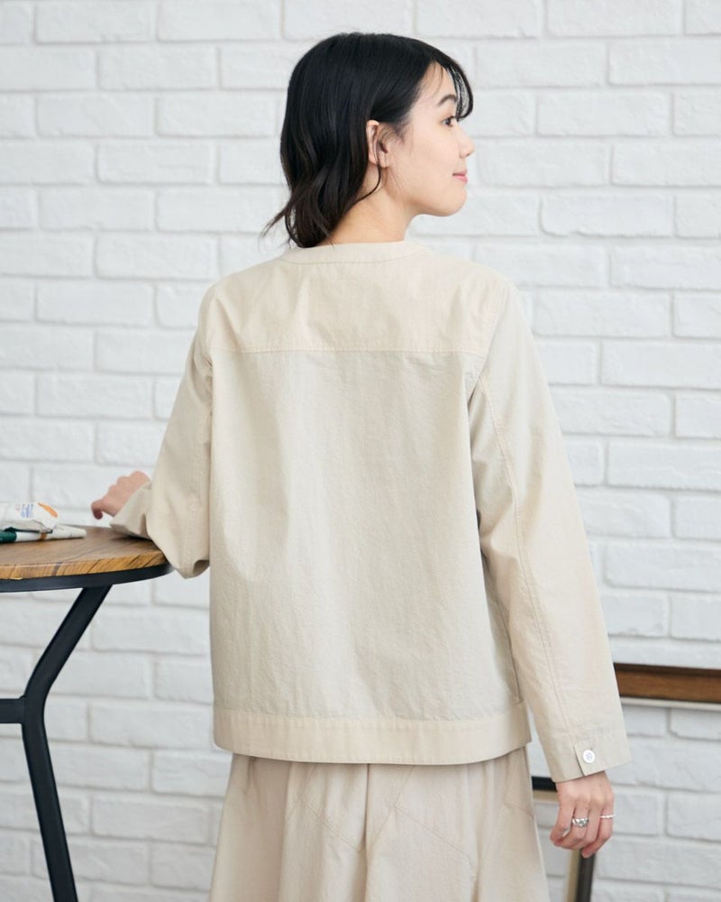 ノーカラージャケット