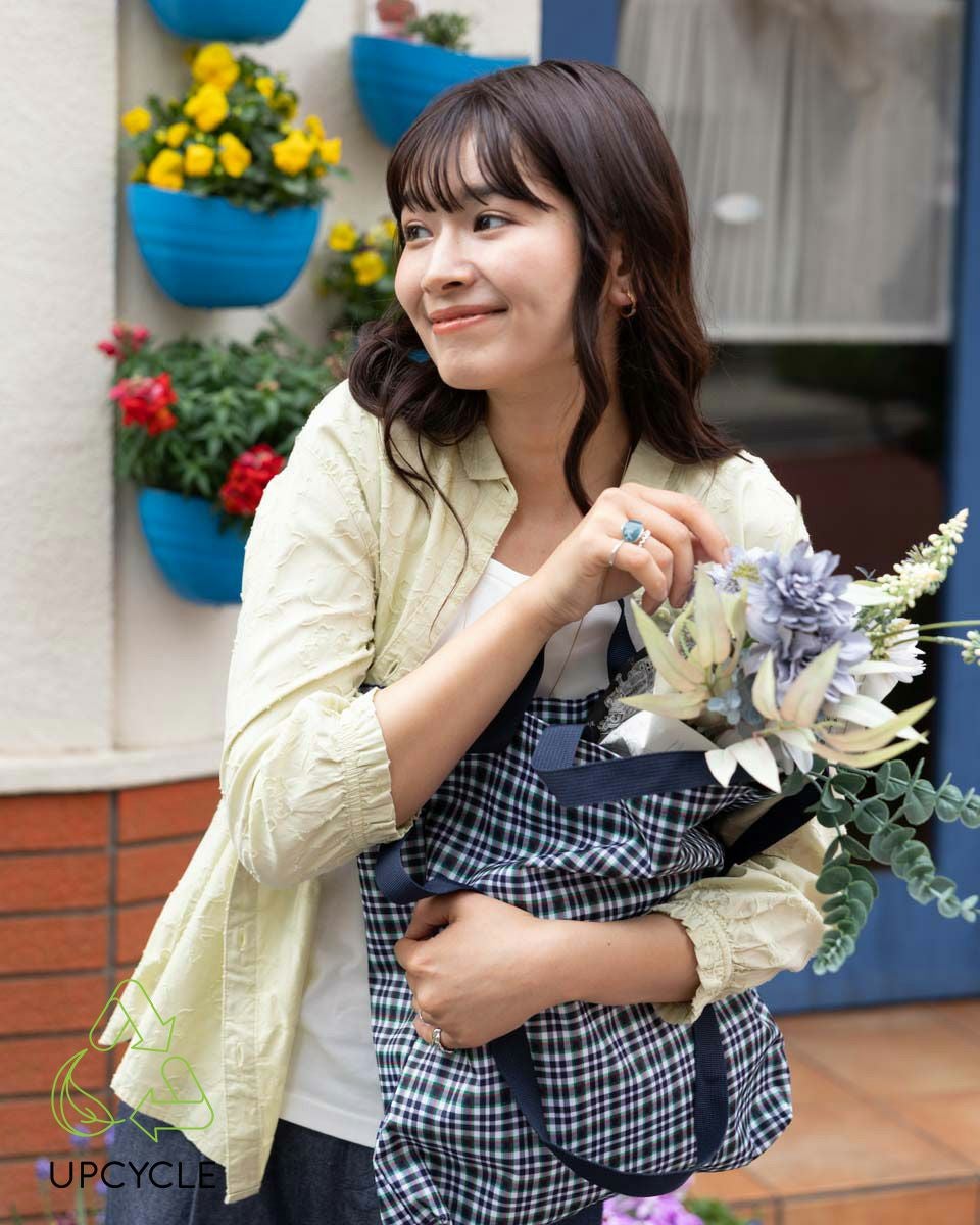 ボタニカル染めジャカードブラウス