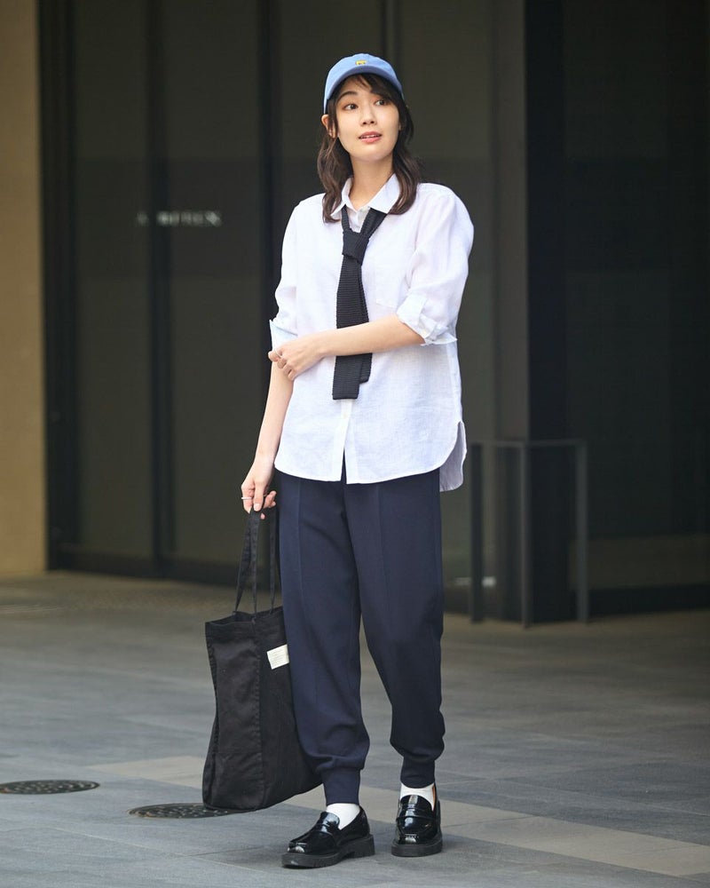 フレンチリネンシャツ